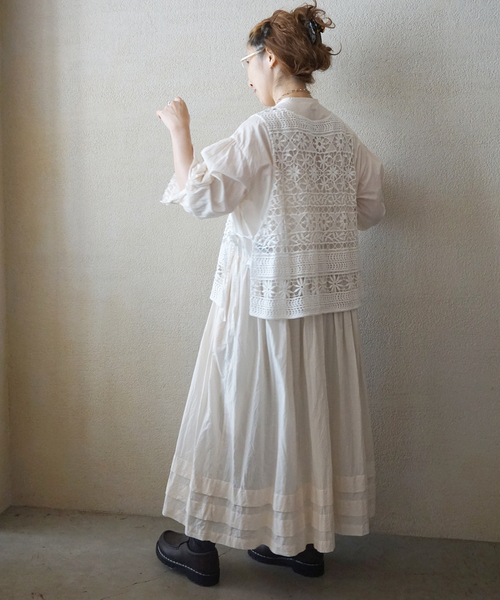 コットンレースベスト（ベスト）｜JOURNAL STANDARD LUXE（ジャーナル