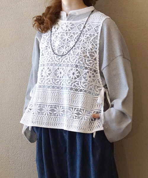 セール】コットンレースベスト（ベスト）｜JOURNAL STANDARD LUXE