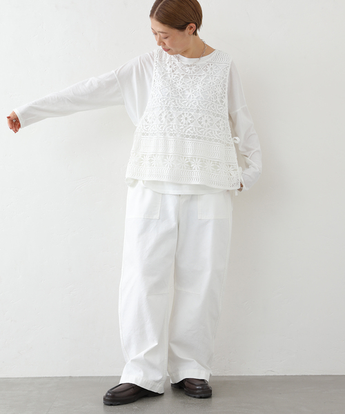 コットンレースベスト（ベスト）｜JOURNAL STANDARD LUXE（ジャーナル