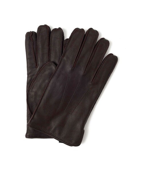 BEAMS HEART(ビームスハート)の「【タッチパネル対応】レザーグローブ(手袋・メンズ・ブラック/ダークブラウン・ONE SIZE)」の11枚目の写真