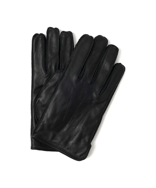 BEAMS HEART(ビームスハート)の「【タッチパネル対応】レザーグローブ(手袋・メンズ・ブラック/ダークブラウン・ONE SIZE)」の10枚目の写真