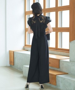 CURTAIN SHOULDER ROMPERS（つなぎ/オールインワン）｜Ameri（アメリ