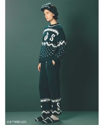 SNIDEL HOME(スナイデルホーム)の【ハリー・ポッター】ニットロングパンツ(ルームウェア/パジャマ)