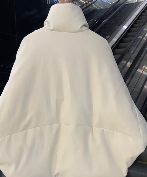 ADDITION STORE（アディションストア）の「ボリューム カラー パディングダウン ジャケット / Volume collar padded down jacket（ダウンジャケット/コート・レディース・オフホワイト/ベージュ・MEDIUM）」の5枚目の写真