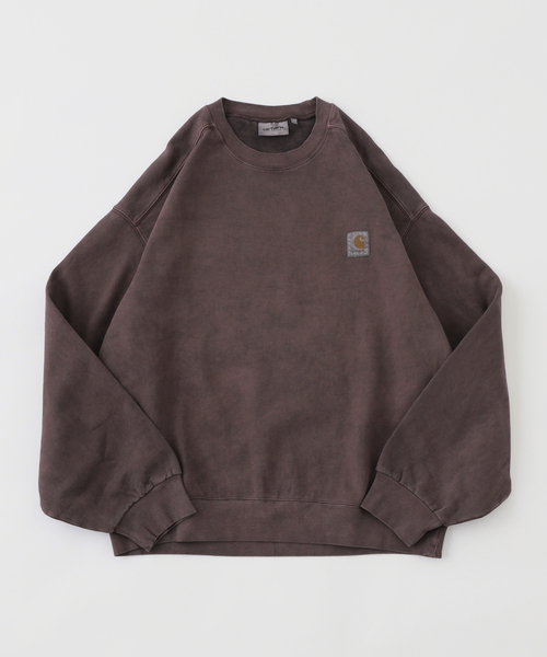 Carhartt WIP(カーハートダブリューアイピー)の「CARHARTT WIP / カーハート ダブリューアイピー VISTA SWEATSHIRT(スウェット・メンズ・ブラック/ブラウン・MEDIUM/LARGE)」の1枚目の写真