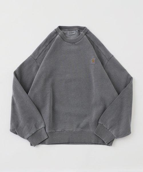 Carhartt WIP(カーハートダブリューアイピー)の「CARHARTT WIP / カーハート ダブリューアイピー VISTA SWEATSHIRT(スウェット・メンズ・ブラック/ブラウン・MEDIUM/LARGE)」の2枚目の写真