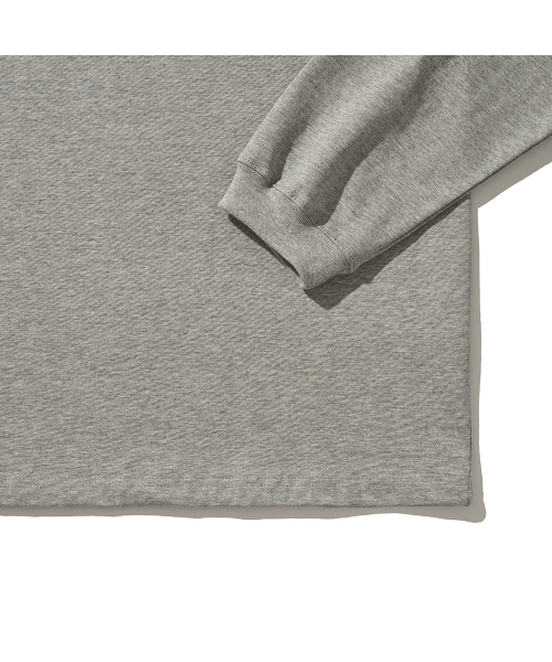 HISHANDER(ヒズハンダー)の「ANNAPOLIS L/S TEE MELANGE GREY(Tシャツ/カットソー・メンズ・その他・1/2/3)」の3枚目の写真