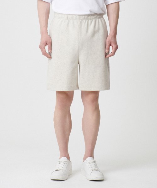 MUSINSA STANDARD（ムシンサスタンダード）の「スウェットショーツ [オートミール]（その他パンツ・メンズ・その他・SMALL/MEDIUM/XX-LARGE）」の2枚目の写真
