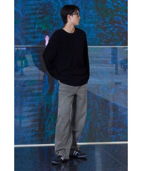 MUSINSA STANDARD（ムシンサスタンダード）の「[クールタンダード] クルーネック長袖Tシャツ [ブラック]（Tシャツ/カットソー・メンズ・その他・XXX-LARGE/SMALL/MEDIUM/LARGE/X-LARGE/XX-LARGE）」の13枚目の写真