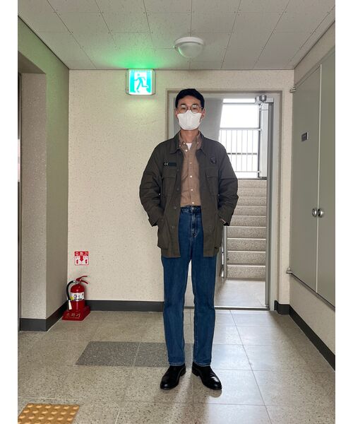 MUSINSA STANDARD（ムシンサスタンダード）の「レギュラーフィットデニムパンツ[ミディアムインディゴ]（デニムパンツ・メンズ・その他・29/30/31/33/26/27/28/40/38/42/36/34/32）」の19枚目の写真