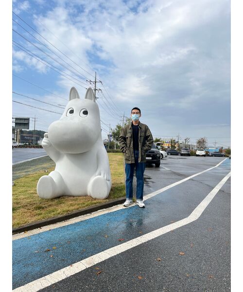 MUSINSA STANDARD（ムシンサスタンダード）の「レギュラーフィットデニムパンツ[ミディアムインディゴ]（デニムパンツ・メンズ・その他・29/30/31/33/26/27/28/40/38/42/36/34/32）」の10枚目の写真