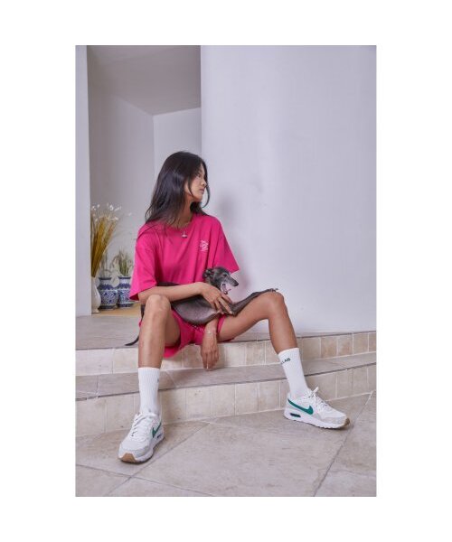 THE GREEN LAB（ザグリーンラボ）の「エッセンシャルクロップ半袖Tシャツ[ピンク]（Tシャツ/カットソー・レディース・その他・FREE）」の7枚目の写真
