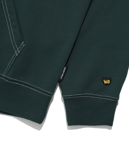Wacky WiLLy(ワッキーウィリー)の「タイポグラフィックステッチフードスウェットグリーン(パーカー・レディース・その他・SMALL/MEDIUM/LARGE/X-LARGE)」の9枚目の写真