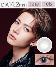 Qrsessed（クラセスト）の「クラセスト ワンデー キラーグレー (10枚入り)（コンタクトレンズ・カラコン）」