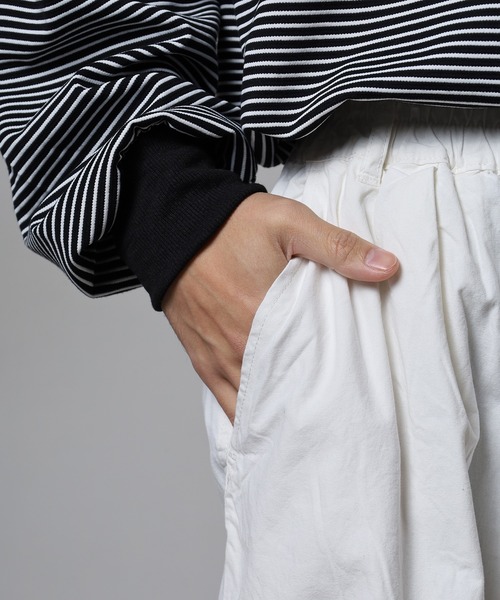 OMNES(オムネス)の「ウォッシュ加工&ノーマル加工 ダンプサーカスパンツ(その他パンツ・メンズ・インディゴブルー/ベージュ系その他/アイボリー系・M/L)」の19枚目の写真