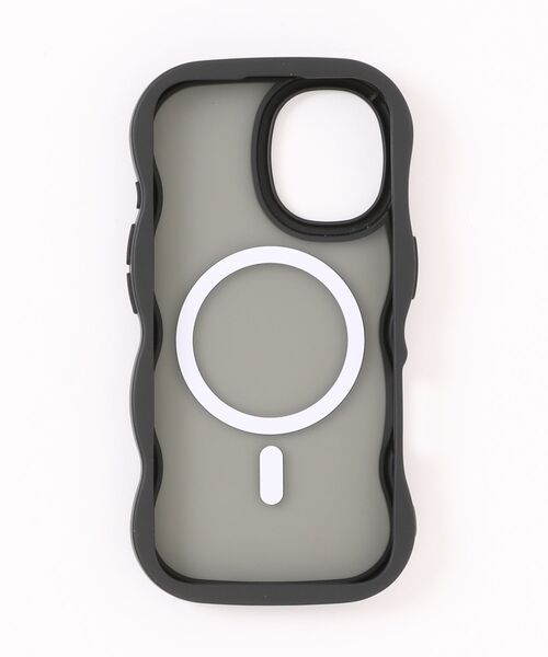 Fun & Daily(ファンアンドデイリー)の「Magsafe対応 Wave iPhone Case 16 17 Plus Pro ProMax Air(スマホケース/カバー・レディース・グレー/ブラック/ピンク・iPhone 16 Plus/iPhone 16 Pro/iPhone 16 Pro Max/iPhone 17/iPhone 17 Pro/iPhone 17 Pro Max/iPhone Air/iPhone 16e/iPhone 16)」の7枚目の写真