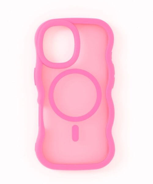 Fun & Daily(ファンアンドデイリー)の「Magsafe対応 Wave iPhone Case 16 17 Plus Pro ProMax Air(スマホケース/カバー・レディース・グレー/ブラック/ピンク・iPhone 16 Plus/iPhone 16 Pro/iPhone 16 Pro Max/iPhone 17/iPhone 17 Pro/iPhone 17 Pro Max/iPhone Air/iPhone 16e/iPhone 16)」の8枚目の写真