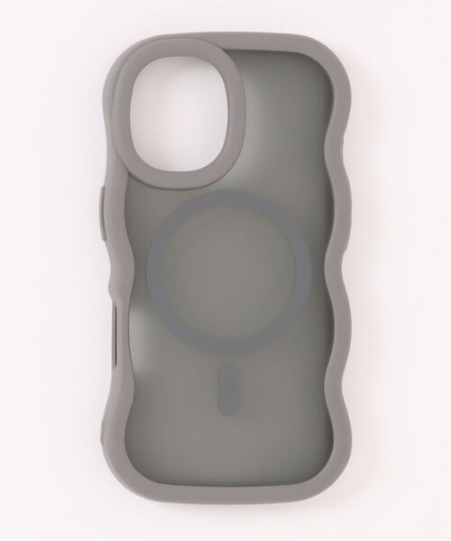 Fun & Daily(ファンアンドデイリー)の「Magsafe対応 Wave iPhone Case 16 17 Plus Pro ProMax Air(スマホケース/カバー・レディース・グレー/ブラック/ピンク・iPhone 16 Plus/iPhone 16 Pro/iPhone 16 Pro Max/iPhone 17/iPhone 17 Pro/iPhone 17 Pro Max/iPhone Air/iPhone 16e/iPhone 16)」の9枚目の写真