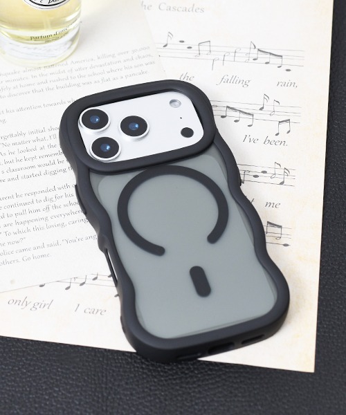 Fun & Daily(ファンアンドデイリー)の「Magsafe対応 Wave iPhone Case 16 17 Plus Pro ProMax Air(スマホケース/カバー・レディース・グレー/ブラック/ピンク・iPhone 16 Plus/iPhone 16 Pro/iPhone 16 Pro Max/iPhone 17/iPhone 17 Pro/iPhone 17 Pro Max/iPhone Air/iPhone 16e/iPhone 16)」の12枚目の写真