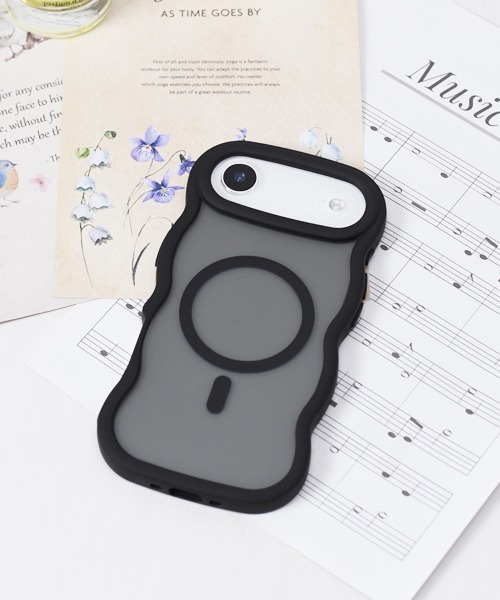 Fun & Daily(ファンアンドデイリー)の「Magsafe対応 Wave iPhone Case 16 17 Plus Pro ProMax Air(スマホケース/カバー・レディース・グレー/ブラック/ピンク・iPhone 16 Plus/iPhone 16 Pro/iPhone 16 Pro Max/iPhone 17/iPhone 17 Pro/iPhone 17 Pro Max/iPhone Air/iPhone 16e/iPhone 16)」の17枚目の写真