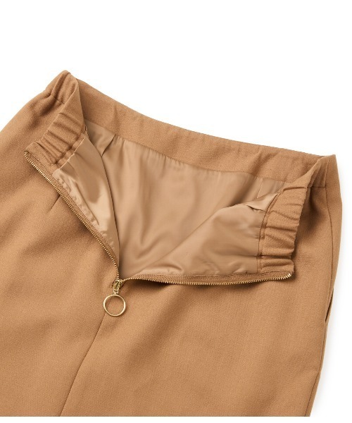 NEWYORKER（ニューヨーカー）の「【ストレッチ】ウールブレンドダブルクロス ロングタイトスカート（スカート・レディース・キャメル/ネイビー・9号/11号）」の8枚目の写真