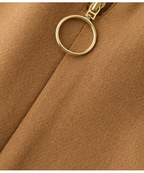 NEWYORKER（ニューヨーカー）の「【ストレッチ】ウールブレンドダブルクロス ロングタイトスカート（スカート・レディース・キャメル/ネイビー・9号/11号）」の10枚目の写真