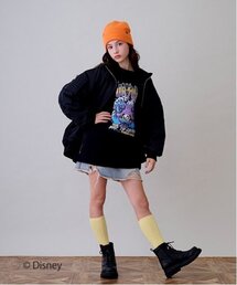 GLAZOS（グラソス）の「【GLSW.】【DISNEY VILLAINS】裏起毛アソートプリントトレーナー（スウェット）」