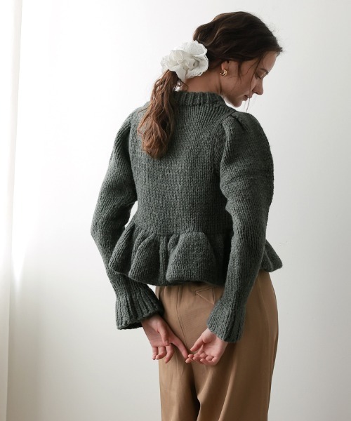 ハンドメイドパフニット（ニット/セーター）｜DONOBAN（ドノバン）の