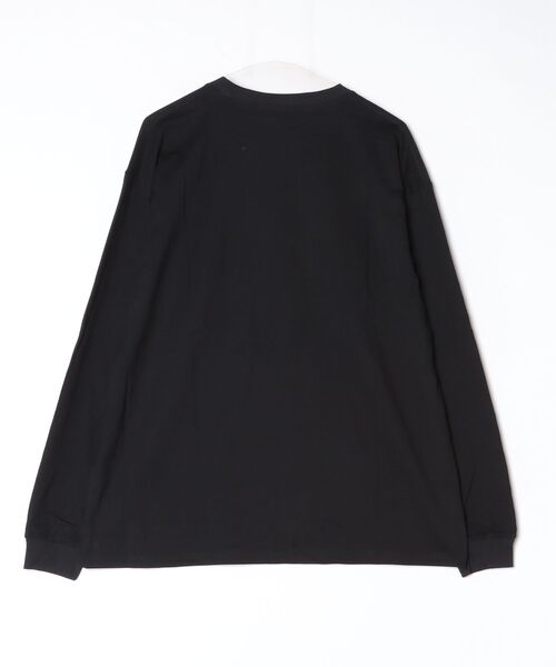 NEWTRAL(ニュートラル)の「【NEWTRAL】CHEST_S LOGO LS_TEE(Tシャツ/カットソー・メンズ・ブラック/ホワイト・MEDIUM/LARGE/X-LARGE)」の3枚目の写真