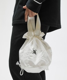 VANQUISH（ヴァンキッシュ）の「VANQUISH / ヴァンキッシュ VANQUISH 巾着バック（ハンドバッグ）」