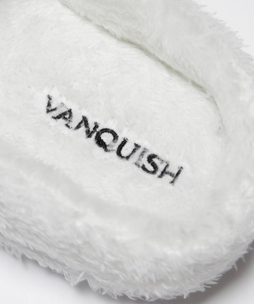 VANQUISH(ヴァンキッシュ)の「VANQUISH / ヴァンキッシュ VA刺繍 ファー スリッパ(その他シューズ・メンズ・ホワイト/ブラック・FREE)」の13枚目の写真