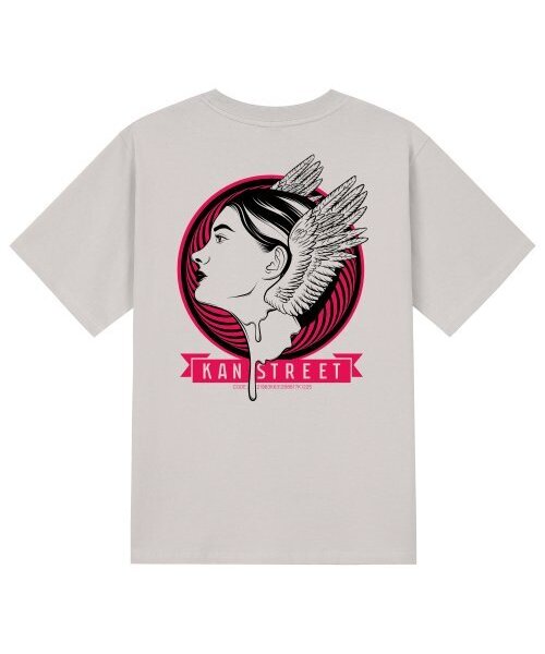 KAN6312(カン6312)の「KTC0060 カンウーマン 半袖Tシャツ - ベージュ(Tシャツ/カットソー・レディース・その他・LARGE/MEDIUM/SMALL/X-LARGE)」の1枚目の写真