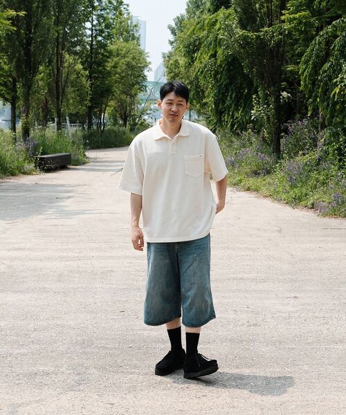 COVERNAT(カバーナット)の「ダイイングポロTシャツアイボリー(Tシャツ/カットソー・レディース・その他・SMALL/MEDIUM/LARGE/X-LARGE)」の5枚目の写真