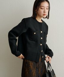 Omekashi | スウェットライクボタンカーディガン(カーディガン/ボレロ)