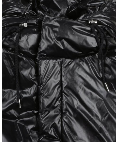 BESLOW(ビースロー)の「OVERSIZED M65 HOOD SHORT DOWN PARKA GLOSSY BLACK(ダウンジャケット/コート・メンズ・その他・MEDIUM/SMALL/X-SMALL)」の2枚目の写真