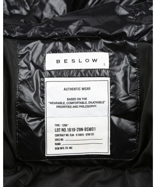 BESLOW(ビースロー)の「OVERSIZED M65 HOOD SHORT DOWN PARKA GLOSSY BLACK(ダウンジャケット/コート・メンズ・その他・MEDIUM/SMALL/X-SMALL)」の7枚目の写真