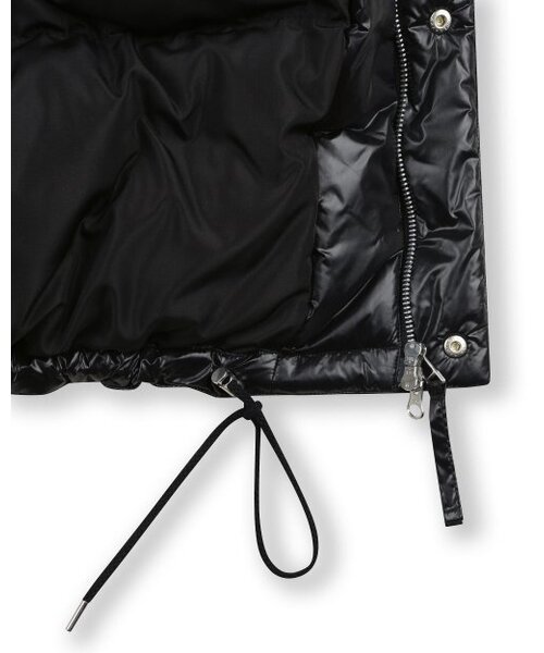 BESLOW(ビースロー)の「OVERSIZED M65 HOOD SHORT DOWN PARKA GLOSSY BLACK(ダウンジャケット/コート・メンズ・その他・MEDIUM/SMALL/X-SMALL)」の8枚目の写真