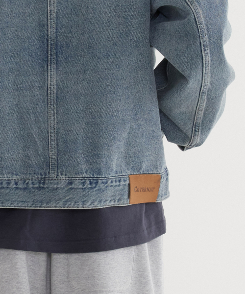 COVERNAT(カバーナット)の「デニムトラッカージャケット Blue(デニムジャケット・レディース・その他・SMALL/MEDIUM/LARGE/X-LARGE)」の8枚目の写真