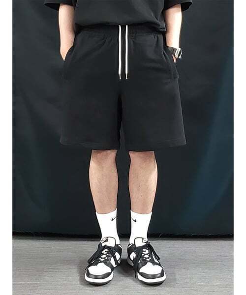 TRIPSHION(トリップション)の「ベーシックスウェットハーフパンツ - ブラック(その他パンツ・メンズ・その他・LARGE/MEDIUM/X-LARGE)」の1枚目の写真