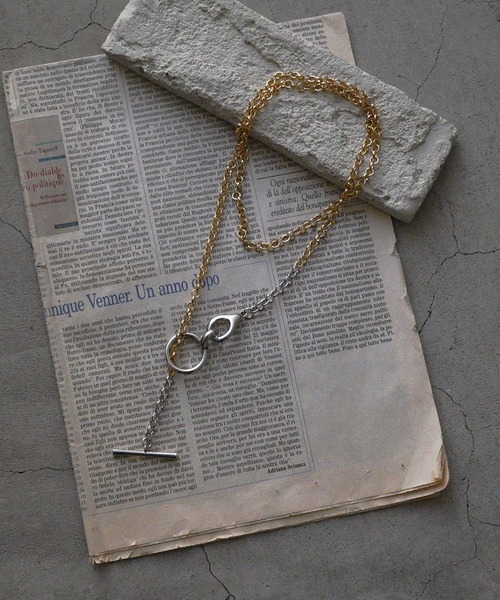 styiro（スタイロ）の「【新色追加&リニューアル】ゴールド×シルバーメタルマンテル2WAYネックレス【ご要望反映アイテム】（ネックレス・レディース・シルバー×ゴールド/シルバー/ゴールド系その他・FREE）」の21枚目の写真