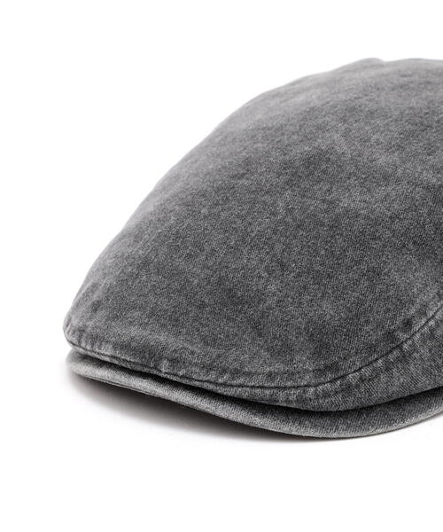 FREE'S MART（フリーズマート）の「◆ピグメント加工ハンチング（ハンチング/ベレー帽・レディース・ブラック・ﾌﾘ-）」の5枚目の写真