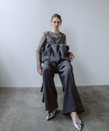 et.UNiVER｜エトユニベールのパンツドレス（ブルー・ネイビー/青色系