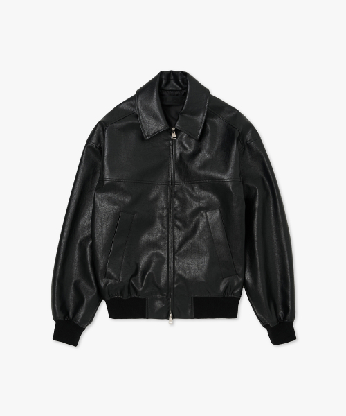 PLAC(プラック)の「レザーブルゾンジャンパー ブラック(ライダースジャケット・メンズ・その他・X-SMALL/SMALL/MEDIUM/LARGE)」の6枚目の写真