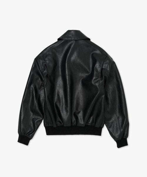 PLAC(プラック)の「レザーブルゾンジャンパー ブラック(ライダースジャケット・メンズ・その他・X-SMALL/SMALL/MEDIUM/LARGE)」の7枚目の写真