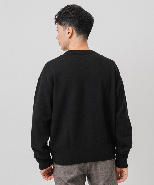 EDIFICE（エディフィス）の「NEW CASHMERE ニット スウェット（ニット/セーター・メンズ・グレー/ブラック/ブルー系その他・MEDIUM/LARGE）」の10枚目の写真