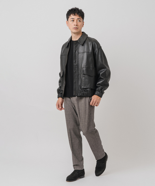 EDIFICE（エディフィス）の「NEW CASHMERE ニット スウェット（ニット/セーター・メンズ・グレー/ブラック/ブルー系その他・MEDIUM/LARGE）」の14枚目の写真