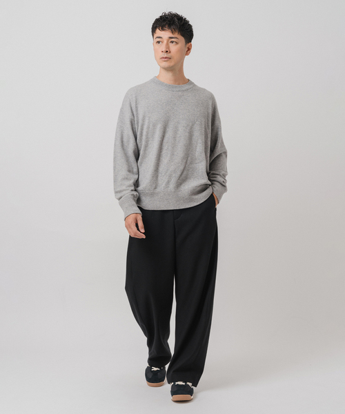 EDIFICE（エディフィス）の「NEW CASHMERE ニット スウェット（ニット/セーター・メンズ・グレー/ブラック/ブルー系その他・MEDIUM/LARGE）」の16枚目の写真