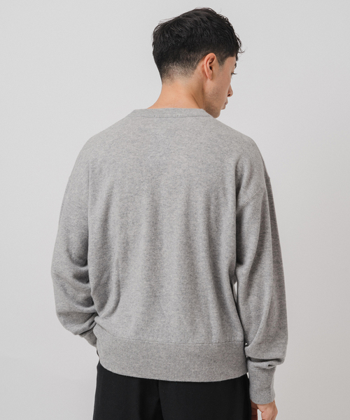 EDIFICE（エディフィス）の「NEW CASHMERE ニット スウェット（ニット/セーター・メンズ・グレー/ブラック/ブルー系その他・MEDIUM/LARGE）」の20枚目の写真