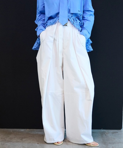 PRE-ORDER】Waist Tuck Work Pants/ウエストタックワークパンツ