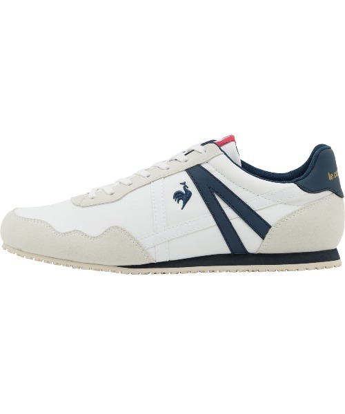 le coq sportif(ルコックスポルティフ)の「ルコックスポルティフ/LCS ナンシークラシックII 80年代インスピレーションスニーカー LU6SSN06UZ(スニーカー・メンズ・ブラック系/ホワイト×ネイビー・24.5cm/24.0cm/23.5cm/23.0cm/27.5cm/27.0cm/26.5cm/26.0cm/25.5cm/25.0cm)」の3枚目の写真